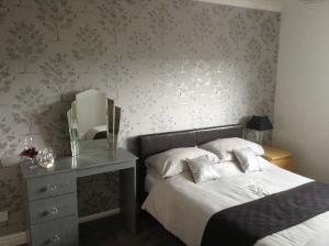 bedroom re-decorated