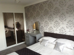 bedroom re-decorated