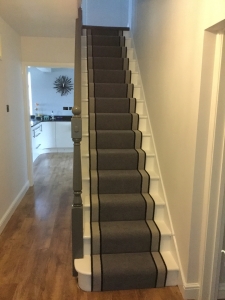 Decorated staircase